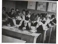 Выпускники 1983-го года, 10 Б класс Новомалыклинской школы.